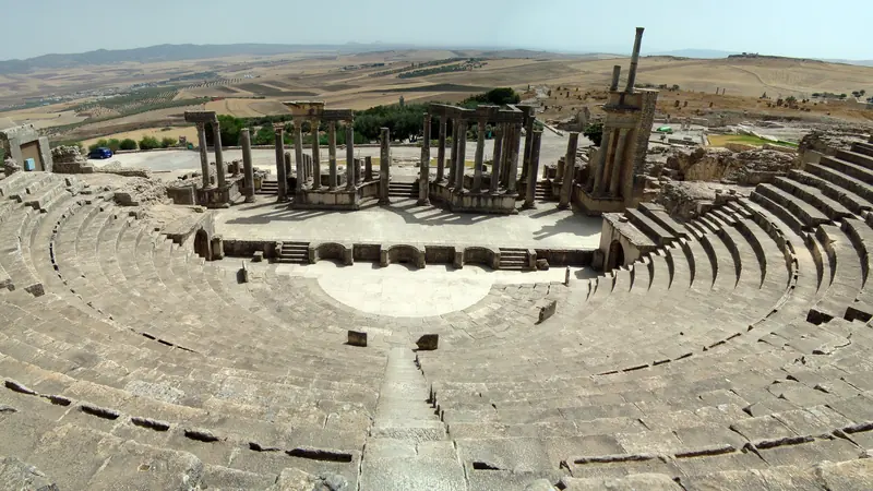 Roman remains in northern Tunisia